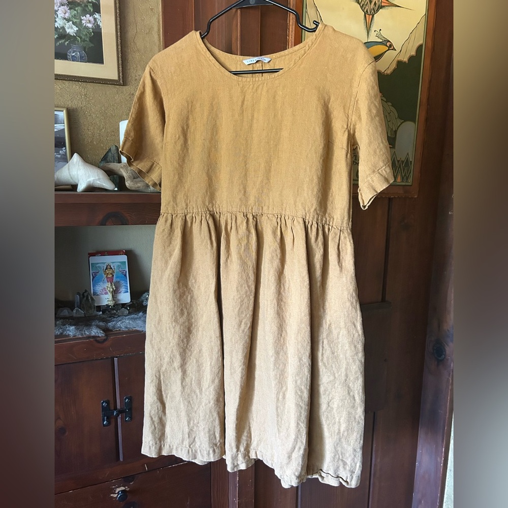 LinenFox Gemma Linen Dress